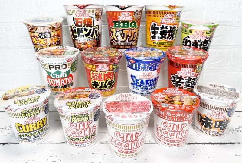 カップヌードル大集合