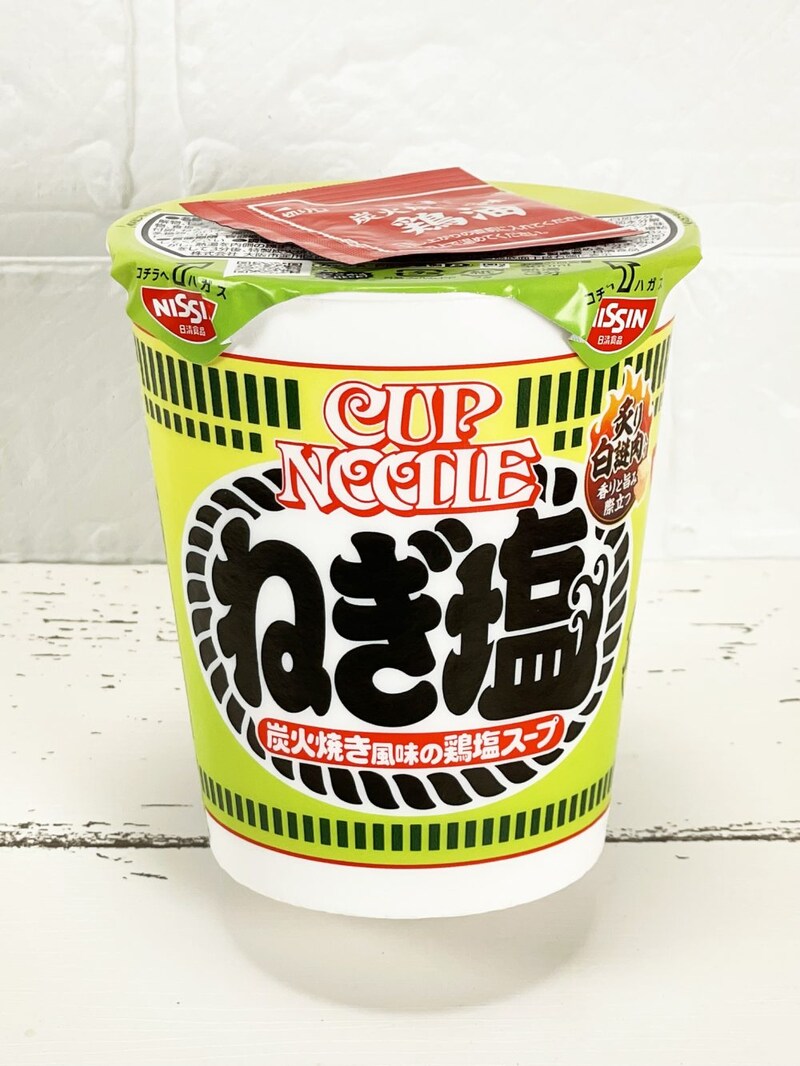 ②「日清カップヌードル ねぎ塩」