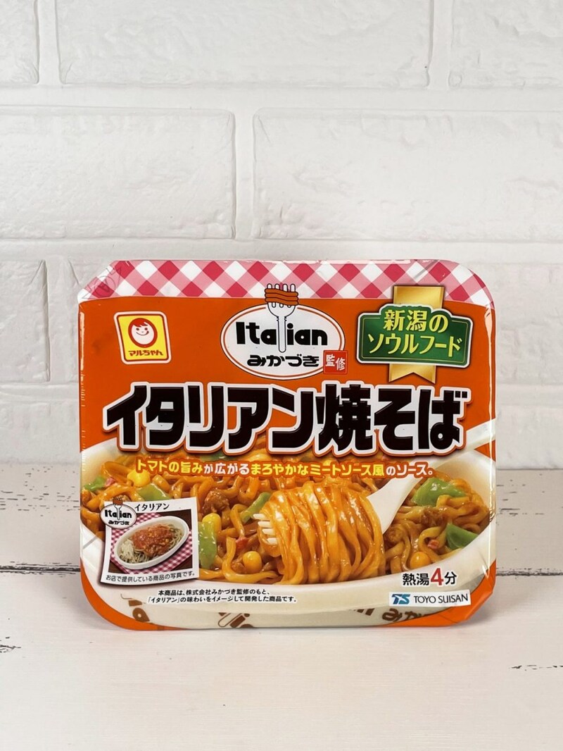 3.「新潟のソウルフード みかづき監修 イタリアン焼そば」(東洋水産)