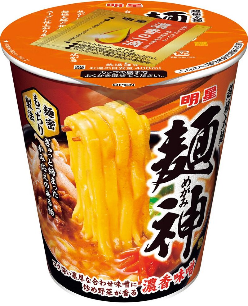明星食品/明星 麺神カップ 濃香味噌