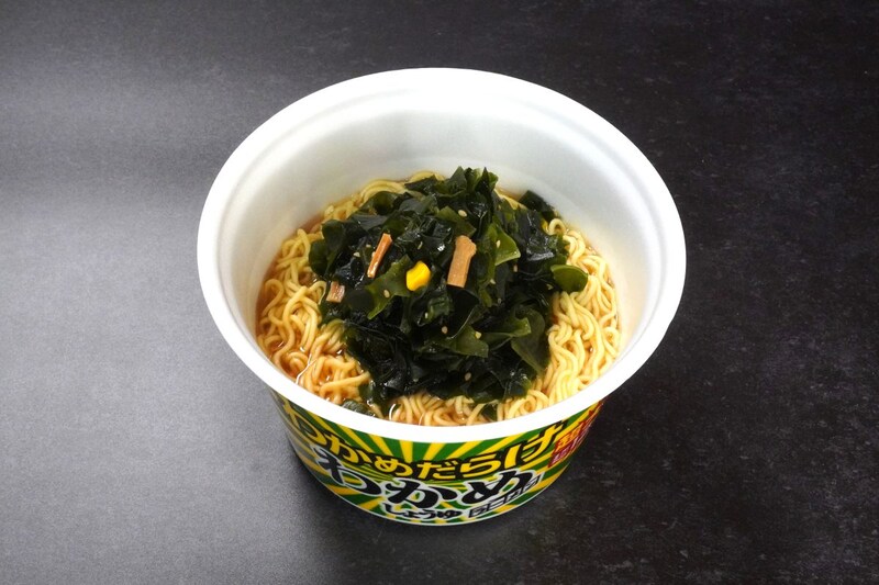 エースコック わかめだらけ わかめラーメンしょうゆ ￥278（税抜）