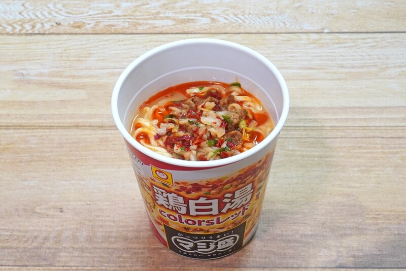 マジ盛 鶏白湯colorsレッド
