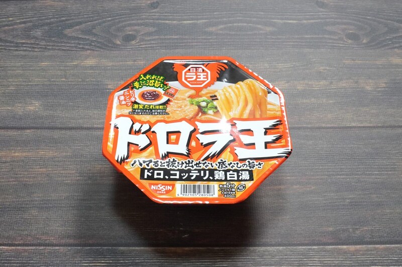 「日清ドロラ王 ドロ、コッテリ、鶏白湯」