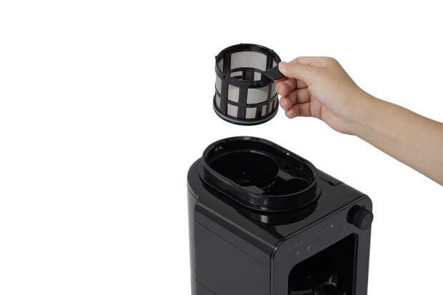 コーヒー本来の風味を楽しめるメッシュフィルター