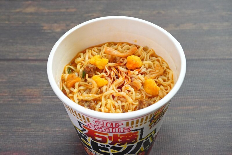 カップヌードル 石焼ビビンバ風 甘辛コチュジャン味 ビッグ