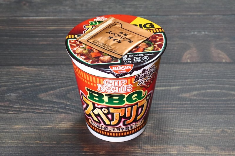 「カップヌードル BBQスペアリブ ビッグ」