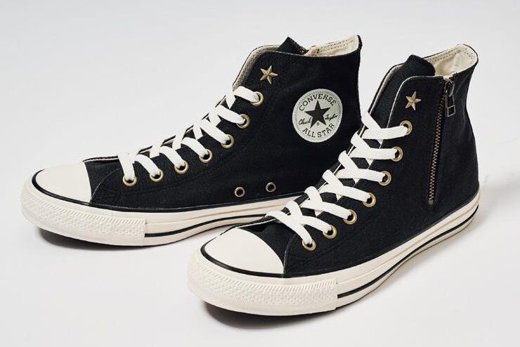 「コンバース/ALL STAR AG Z HI」ジッパーを付けたら定番の脱ぎ履きが超ラクチンに!
