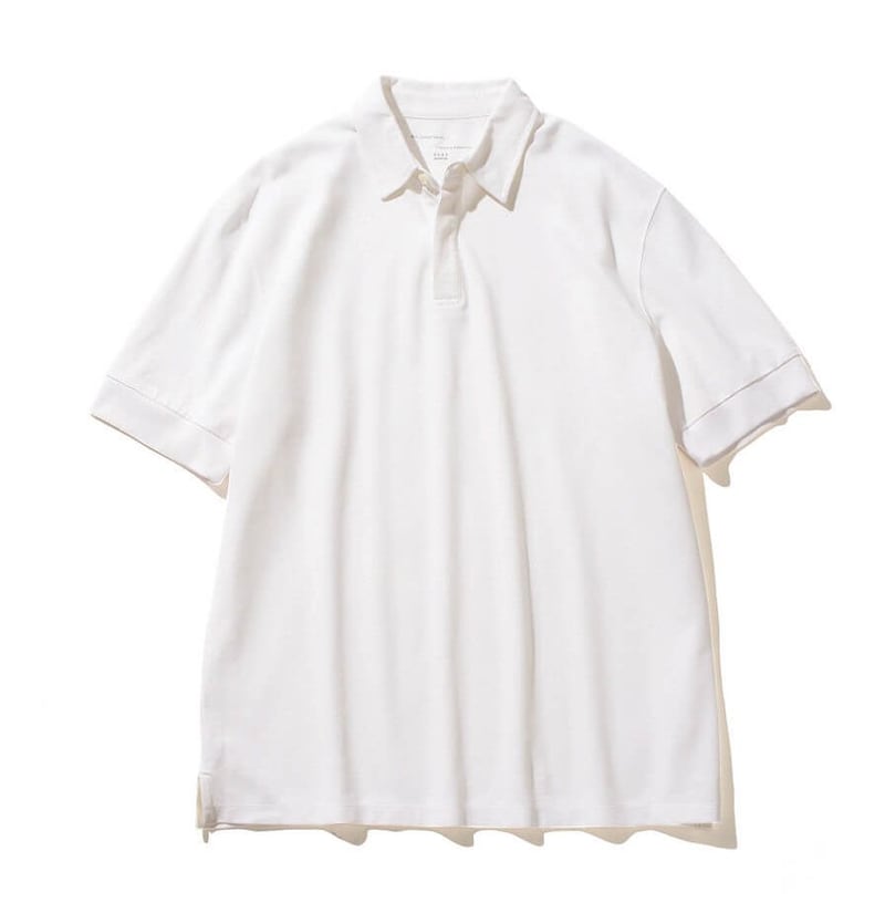 ナノ・ユニバース Anti Soaked 汗染み防止 比翼ポロシャツ