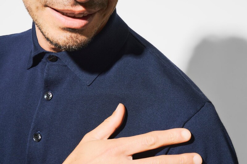 しなやかさとなめらかさを併せ持つコットン×モダール素材を使用