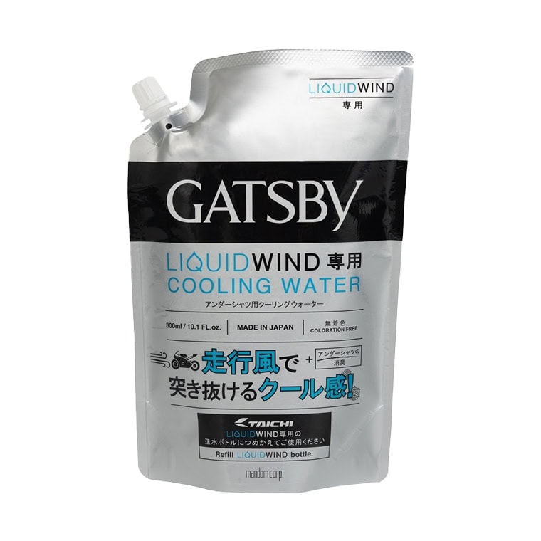マンダム独自の「Kai-tech Air（快テックエアー）技術」により、清涼成分（メントール）配合の快適クール処方でひんやり心地良い冷たさが持続し、消臭成分を配合しているのでベタつきや汗等の臭いも気にならない