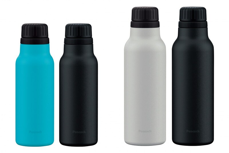 ピーコック魔法瓶工業 炭酸飲料対応ボトル AJH-60（600ml）、AJH-80（800ml） ￥3,850（600ml）、￥4,400（800ml）（編集部調べ）