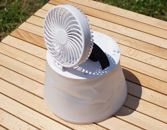 「Andon Wafuu」は光と風でアウトドアシーンを快適にサポートしてくれる