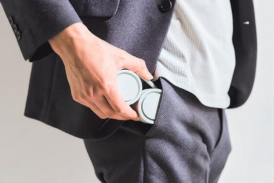 ポケットにINできる