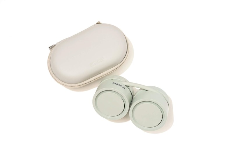 ダンスーン 首掛け扇風機 Neck Band Fan Rolling