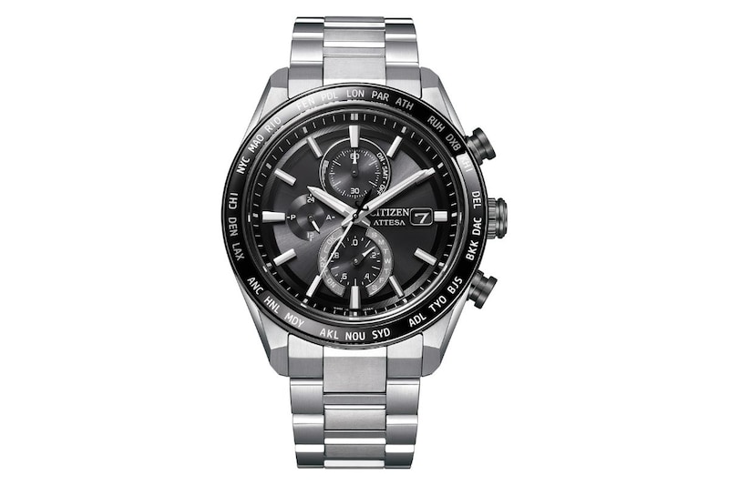 シチズン アテッサ「ACT Line エコ‧ドライブ電波時計(AT8295-56E)」¥198,000/光発電エコ・ドライブ/42.0㎜径/10気圧防水