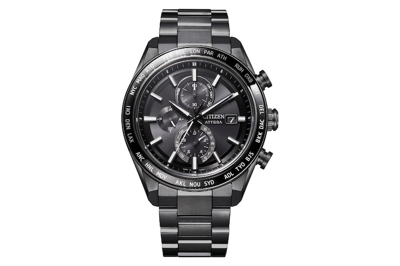 シチズン アテッサ「ACT Line エコ‧ドライブ電波時計(AT8294-59E)」¥220,000/光発電エコ・ドライブ/42.0㎜径/10気圧防水