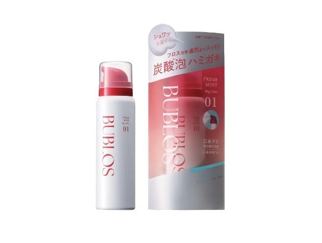 I-ne バブロス 炭酸泡ハミガキ 医薬部外品 80g ¥1,485(税込み)