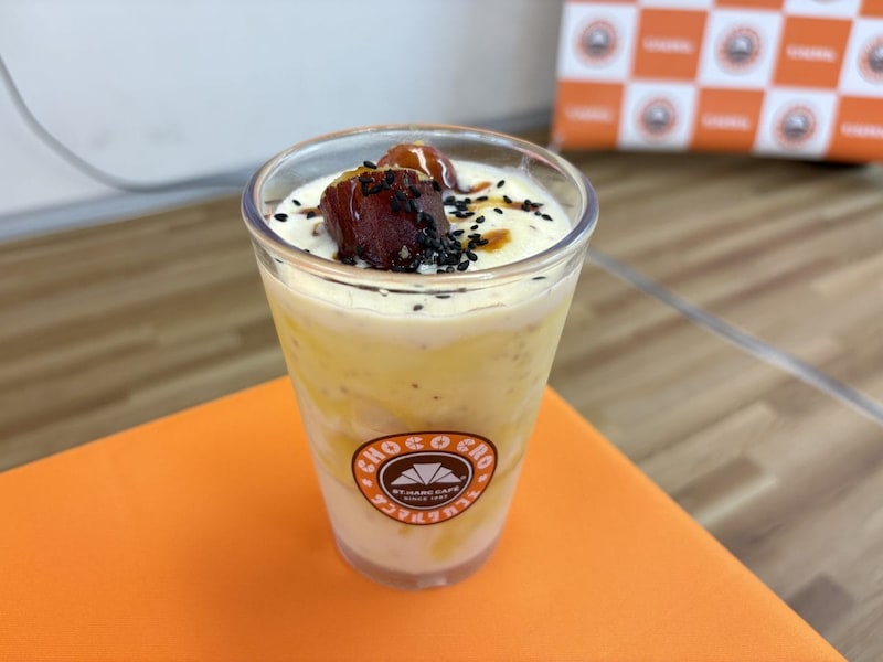 サンマルクカフェ　ごろっとスイートポテトスムージー