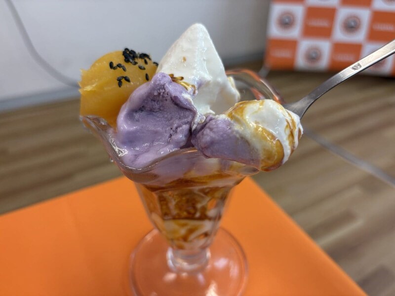 様々な素材が層をなすことで、一口ごとに変化する食感と味わいを心行くまで堪能することができた！