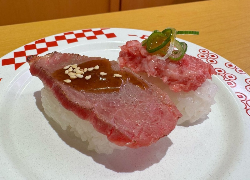 馬刺し食べ比べ