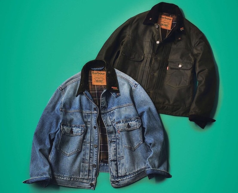 バブアー×リーバイス
右)Levi's® 2nd Wax ¥70,400
左)Levi's® 2nd Denim ¥49,500