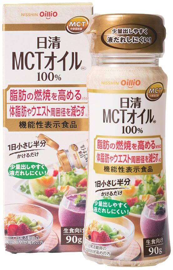 脂肪燃焼部門 大賞 日清オイリオ 日清MCTオイルHC 90g ￥1,035（編集部調べ）