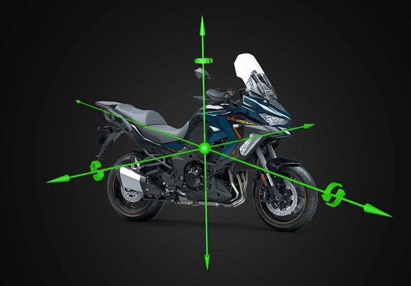 電子制御システムの核となるIMU（慣性計測装置）もグレードアップ