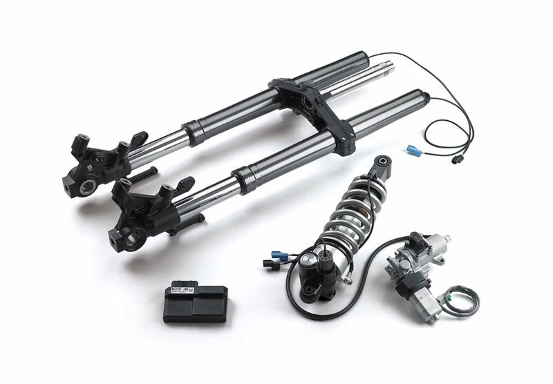 荒れた路面において衝撃を吸収し、快適な走行を叶える長いストロークを持つサスペンション