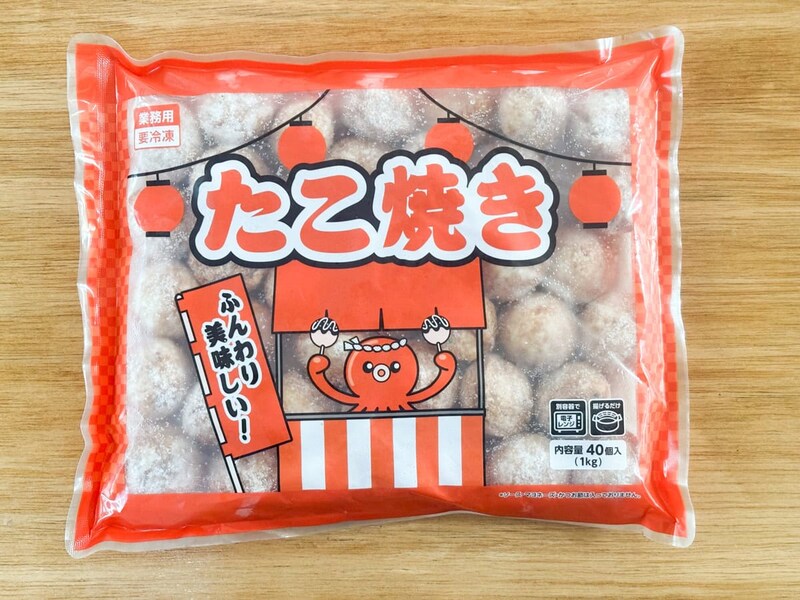 超人気激安スーパー【業スー】の1個あたり16.4円の冷凍たこ焼きパフォが凄すぎた!