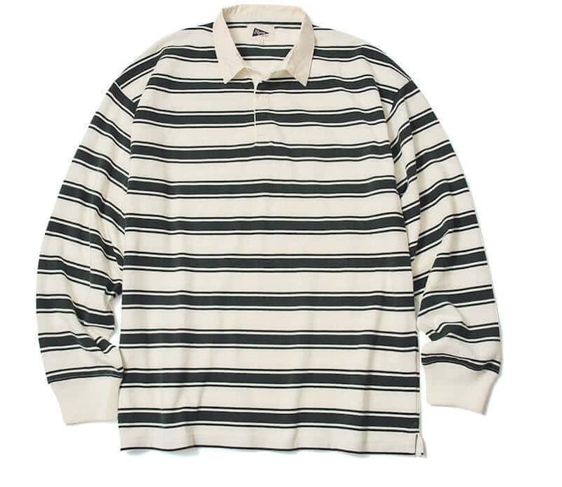 ピルグリム サーフ＋サプライ ボーダーラガーシャツ ￥16,500