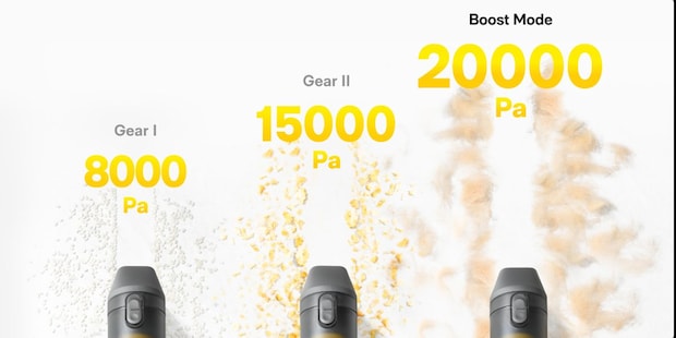 ブロワーの風力が超強いということは、裏返せば吸引力が超強いということ