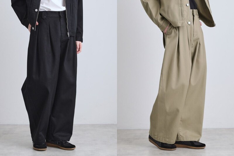 ディッキーズ「別注バギーシルエットパンツ」各¥27,500/2色展開