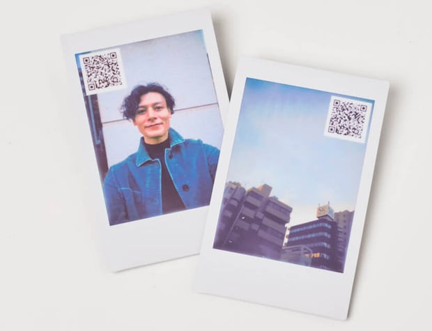 動画をQRコードにしてチェキプリント™にできます！