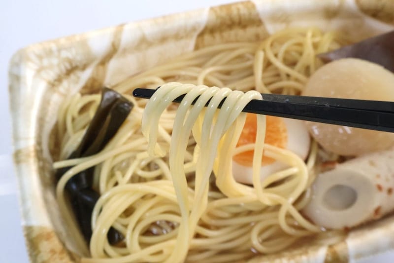 パスタは柔らかめ