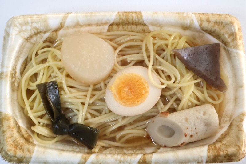おでんとパスタは合わなそうだが・・・？