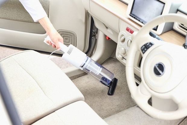 コード付きだから、掃除中にパワーが弱まることはありません