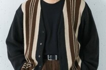 【化学染料ゼロって本当？】 素材そのままの色を活かしたストライプが渋すぎる…「アンダイド×アーバンリサーチ」至高のアルパカ混カーディガン