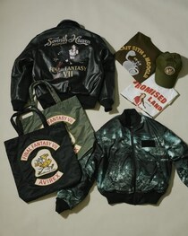 アヴィレックスとFF7がまさかの融合！エアリスやティファを刻んだ「本革フライトジャケット」が一生モノすぎる