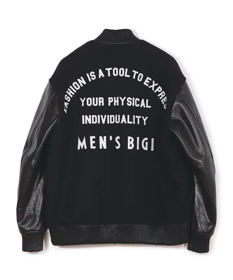 メンズビギ
【50th Anniv .菊池武夫】WOOL MELTON STADIUM JAMPER
￥143,000