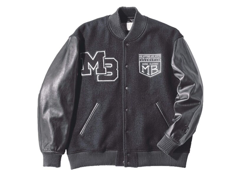 メンズビギ 【50th Anniv .菊池武夫】WOOL MELTON STADIUM JAMPER ￥143,000