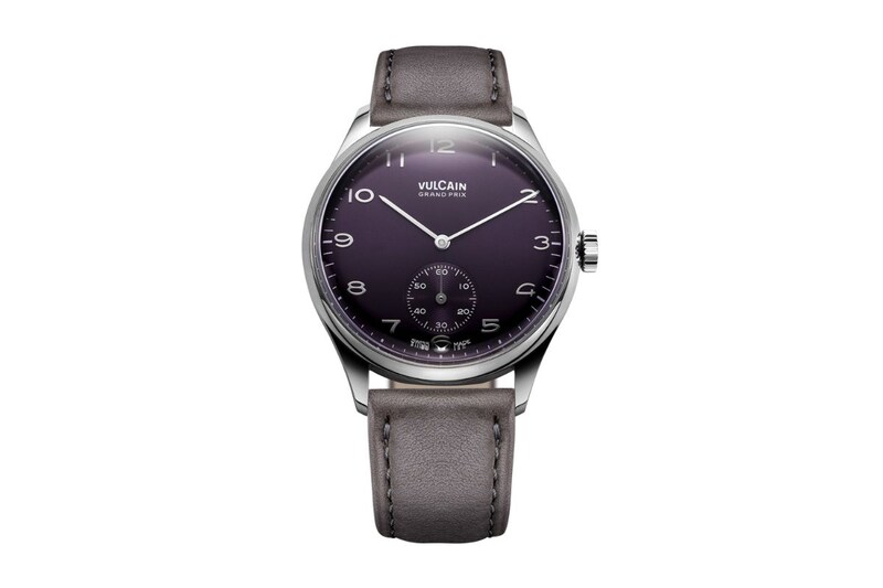 ヴァルカン「グランプリ スモールセコンド パープル」¥253,000/自動巻/39㎜径/パワーリザーブは約40時間/50m防水