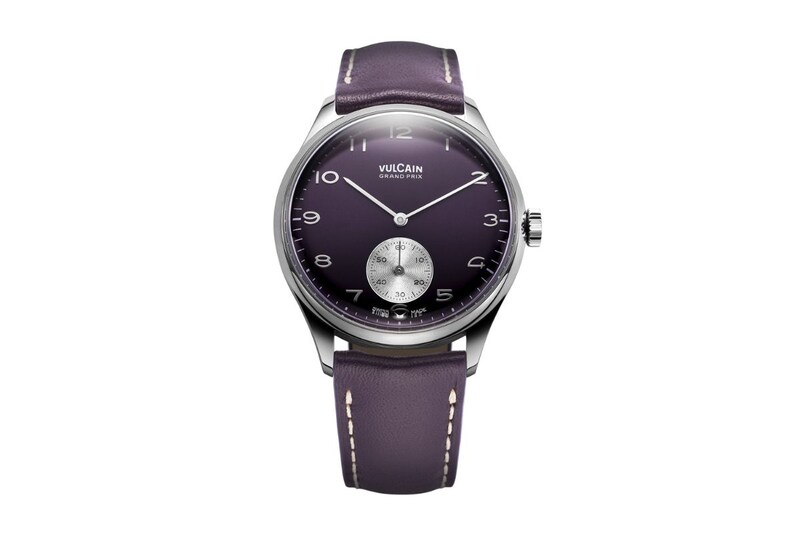 ヴァルカン「グランプリ スモールセコンド パープル リミテッドエディション」¥264,000/自動巻/39㎜径/パワーリザーブは約40時間/50m防水/世界限定25本