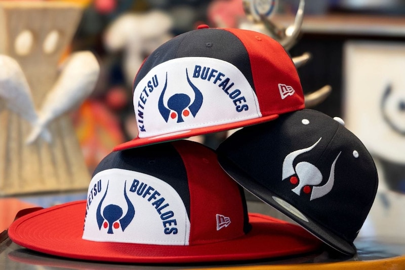 【近鉄キャップ復刻!?】ニューエラ×岡本太郎×近鉄バファローズ! 伝説の「猛牛マーク」が蘇る!ロングブリムハットも初登場