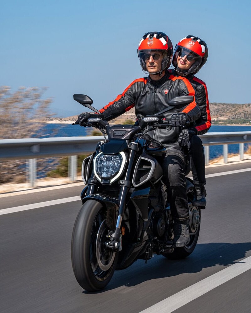 力強い走りでタンデムライドもスムーズ