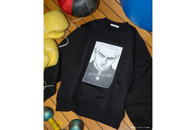 ジャーナルスタンダード「ろくでなしBLUES プリント スウェット（ブラック）」￥14,300