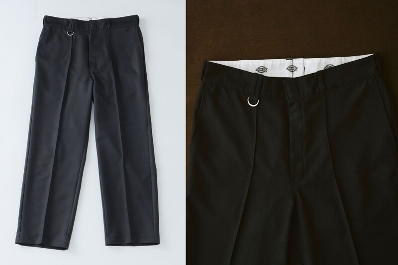Dickies × JOURNAL STANDARD relume「ピンタック ワイドスラックス」￥15,400