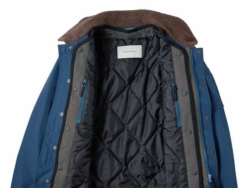 ブレスサーモが採用された着脱式ライナー