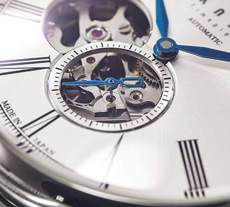 Maker's Watch Knot オートマティック スモールセコンド オープンワーク　「テンプ部分だけでなく、スモールセコンド部分もオープンワークにした珍しいデザイン」