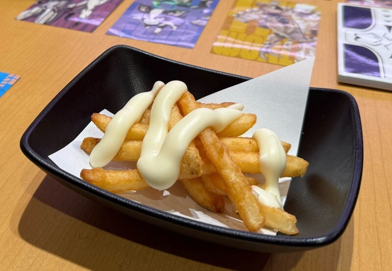 ジョジョの奇妙な冒険コラボ限定ステッカー付き とろ～りチーズのフライドポテト
