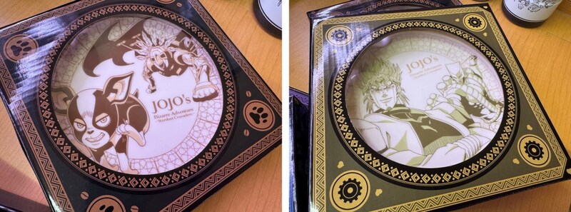 プレートのケースにもキャラのモチーフが描かれている